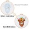 Animal Embroidery Kits for Beginners with Highland Cow Pattern,Adults Starter Cross Stitch Kit DIY Needlepoint